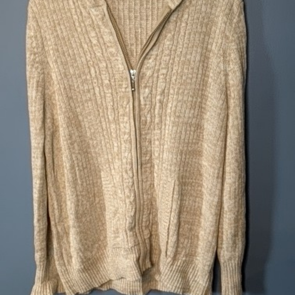 Fashion bug tan sweater